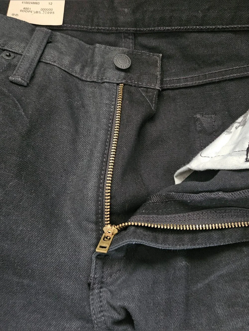 NWT Levi's 513 Slim Straight Leg Fit 100% Cotton Size 33W × 32